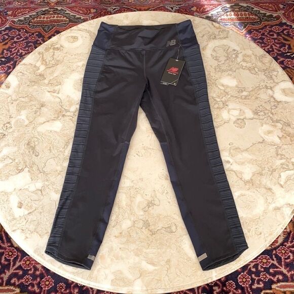 NWT New Balance Running Fitness Mid Rise Tights - Picture 1 of 7